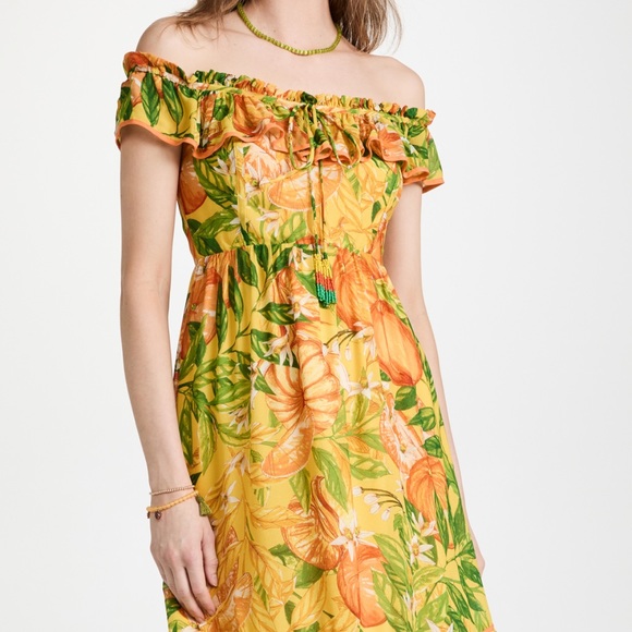 FARM Rio Tangerines Midi Dress - Picture 4 of 9